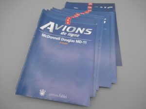 16 fascicules collection Avions de ligne - Editions Fabbri
