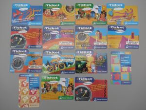15 tickets téléphones - France Telecom 2000-2005
