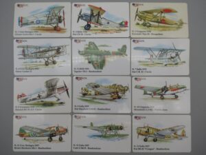 12 télécartes sur l'aviation n°1 à 13 - ATW