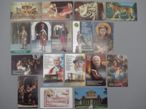 17 télécartes du Vatican - Carta Telefonica Vaticana