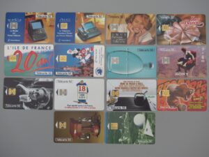 14 télécartes 50 unités - France Telecom