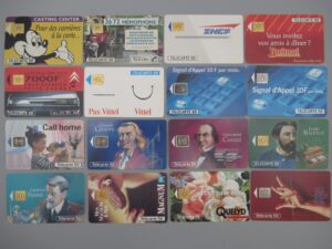 16 télécartes 50 unités - France Telecom
