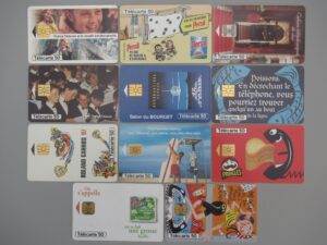 11 télécartes 50 unités - France Telecom