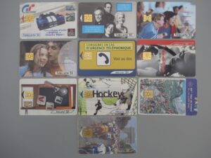 10 télécartes 50 unités - France Telecom
