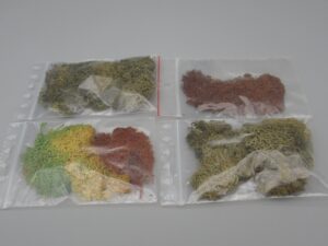4 sachets de lichens multicolores