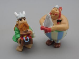 Astérix 50 ans - Obélix et Barbe rouge - Kinder DE