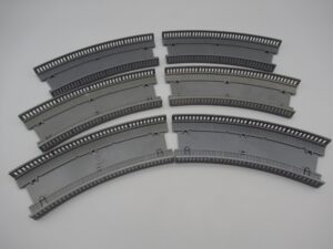 6 tabliers courbes - Elément de passage Jouef