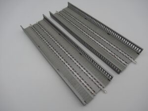 2 rampes avec rails pour passage supérieur 24.5 cm - Jouef