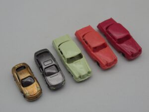 5 voitures - Echelle N
