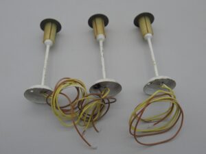 3 lampadaires électriques 6 cm - Marklin