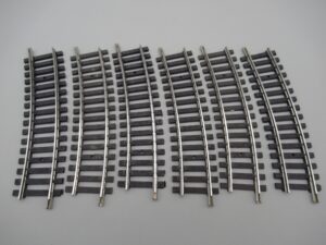 6 rails courbes R=360 18° - Lima N3031