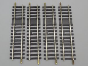 4 rails droits 12.35 cm d'alimentation mailchort - Jouef 475/2 A