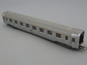 Wagon voiture métallisé mixte 1ère/Fourgon SNCF 5187 81 - Jouef