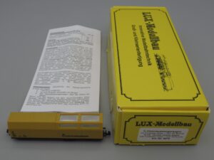 Wagons nettoyeur aspirateur de voie - Lux-Modellbau 9070