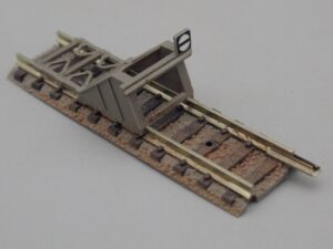 Rail heurtoir N 55.5 mm ballastés - Mailchort - Fleischmann 9116