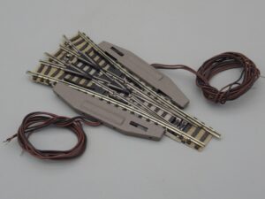 Rail aiguillage triple électrique N 111 mm - Fleischmann 9157/58