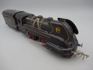 Système 3 rails – Motrice vapeur type 120 avec tender SNCF - Jep