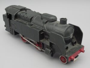 Système 3 rails – Loco-Tender série 60 SNCF tampons gris - Jep
