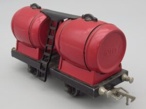 Wagon bifoudre rouge 2 essieux - Jep
