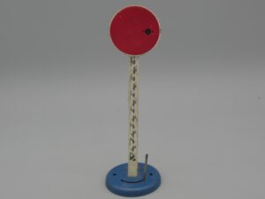 Sémaphore disque rouge - Hornby Meccano