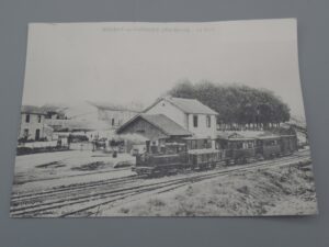 Carte postale Nogent en Bassigny (Hte-Marne) - La Gare