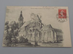 Carte postale Ancienne Eglise de l'Abbaye de Montier en Der