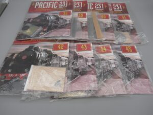 Maquette 1/32e - Locomotive Pacific 231 - Altaya n°38 à 45