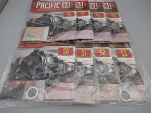 Maquette 1/32e - Locomotive Pacific 231 - Altaya n°46 à 53